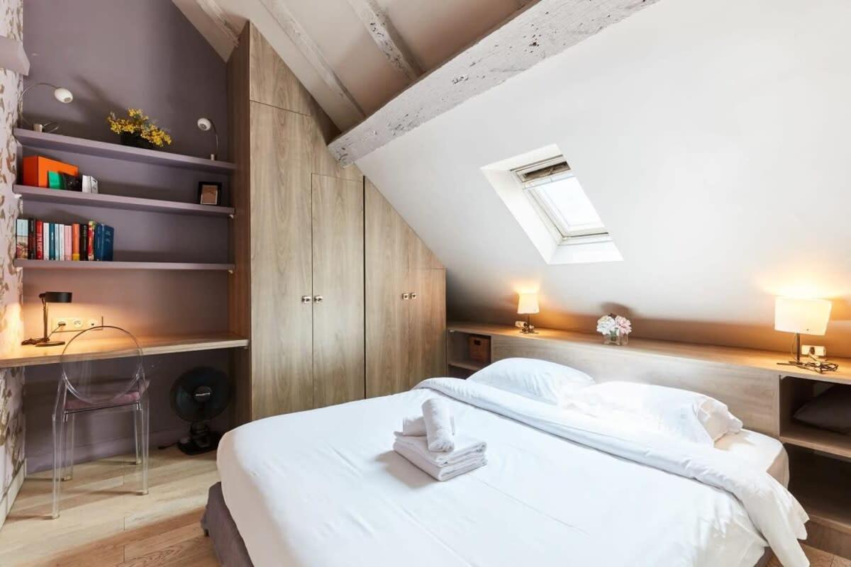 Vosges 1Br Cozy Leilighet Paris Eksteriør bilde