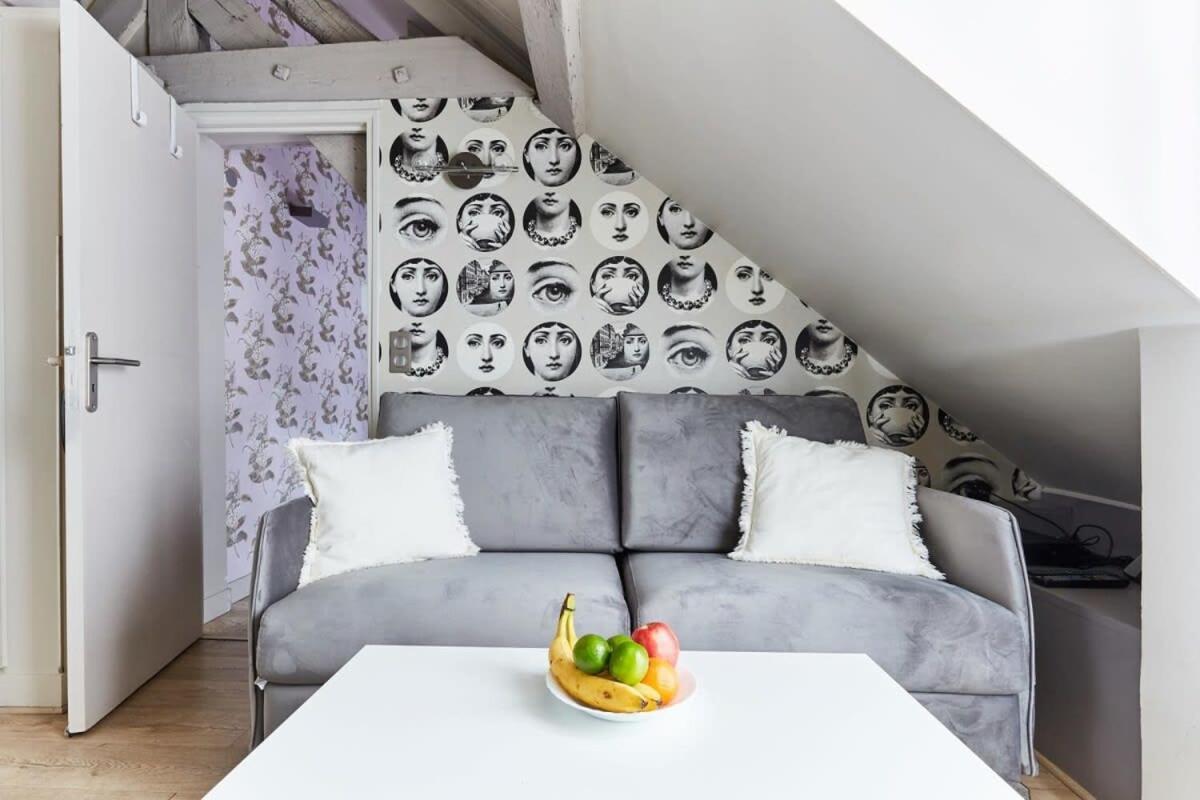 Vosges 1Br Cozy Leilighet Paris Eksteriør bilde