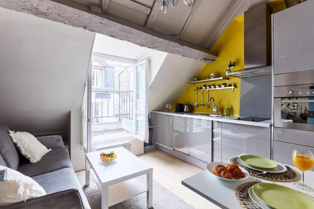 Vosges 1Br Cozy Leilighet Paris Eksteriør bilde
